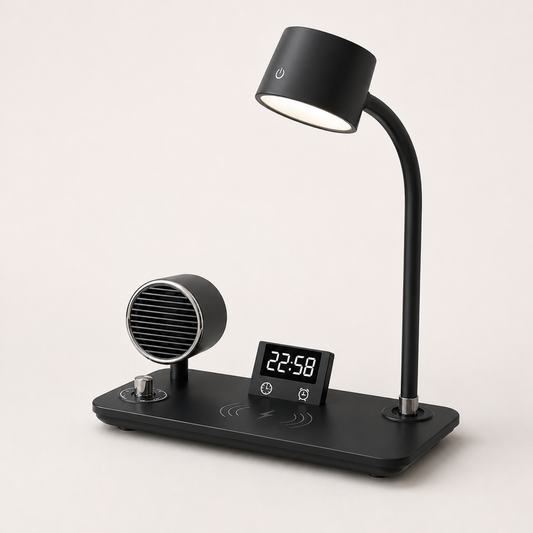 15W Wireless Charging Bluetooth Alarm Lamp