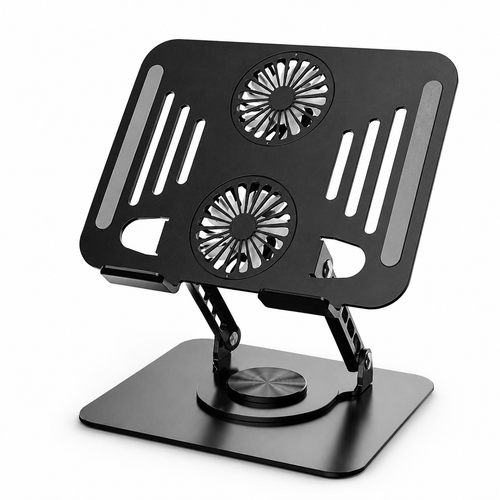 Laptop Cooling Stand with Dual Fans