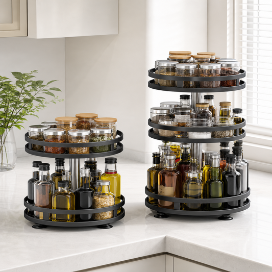 360 Rotating Kitchen Spice Rack